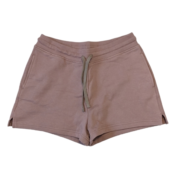 girlfriend collective Pants - Girlfriend Collective 50/50 Classic Sweat Shorts Taro Med 100% Biodegradable